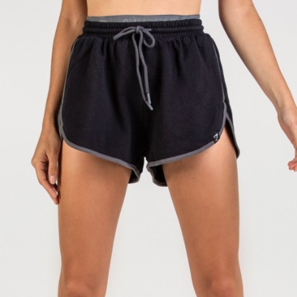 Gymshark heather dual band shorts